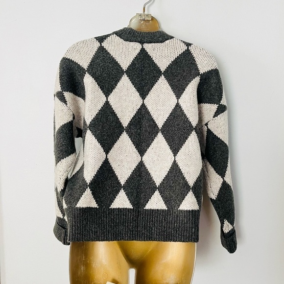 Abercrombie and fitch diamond crewneck sweater size xs - Picture 4 of 5